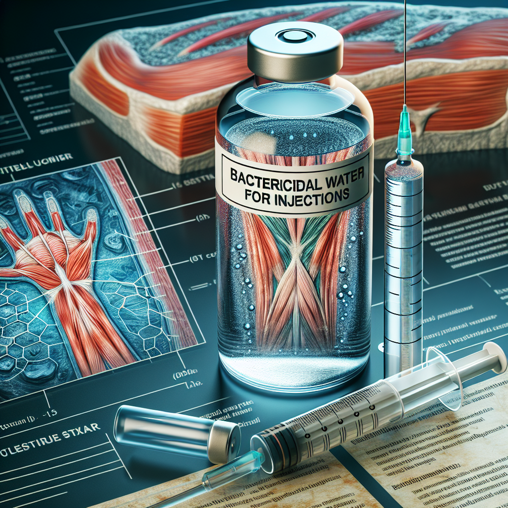 Acqua battericida per iniezioni: la soluzione per migliorare la guarigione muscolare