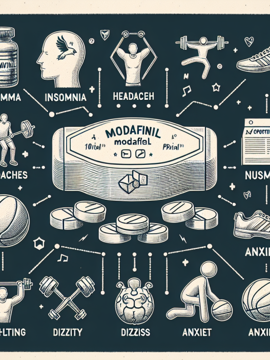 Gli effetti collaterali del Modafinil (Provigil) negli sportivi