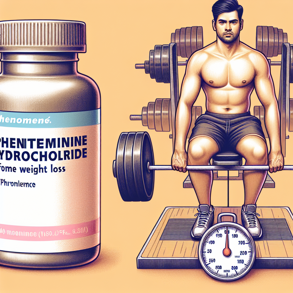 Phentermine Hydrochlorid: un alleato nella perdita di peso degli atleti