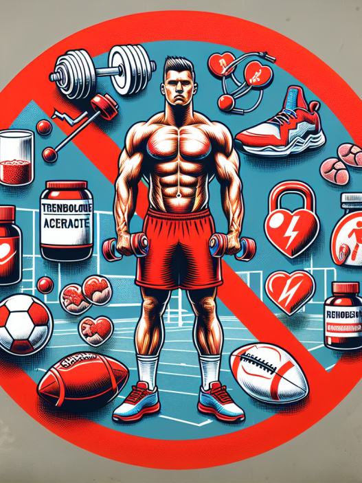 Effetti collaterali dell'assunzione di Trenbolone acetato negli sportivi