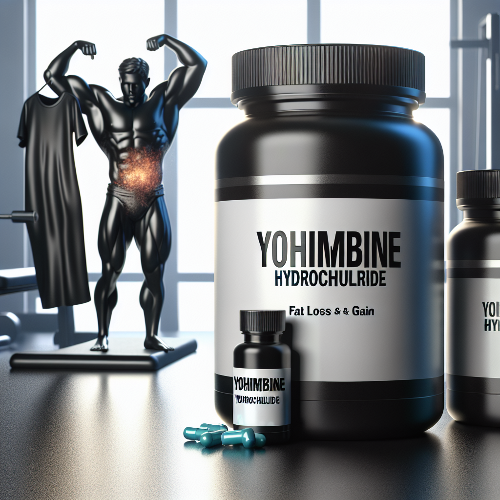 La Yohimbina cloridrato come integratore per la perdita di grasso e la massa muscolare