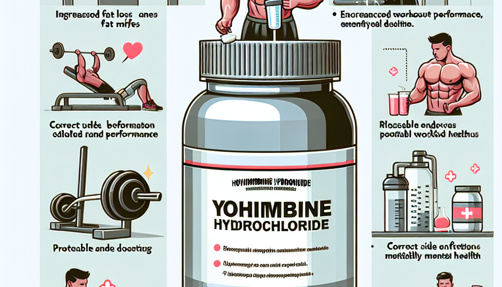 Yohimbina cloridrato nel bodybuilding: vantaggi e precauzioni