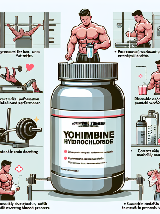 Yohimbina cloridrato nel bodybuilding: vantaggi e precauzioni
