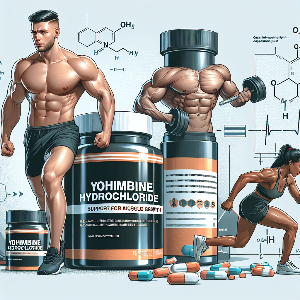 Yohimbina cloridrato: un supporto per la crescita muscolare negli sportivi